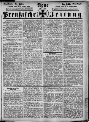 Neue preußische Zeitung vom 16.09.1888
