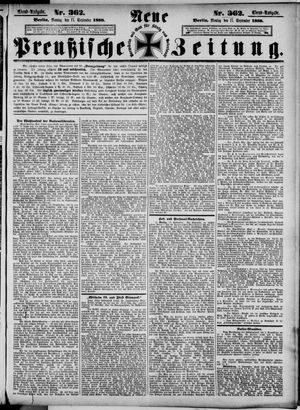 Neue preußische Zeitung vom 17.09.1888
