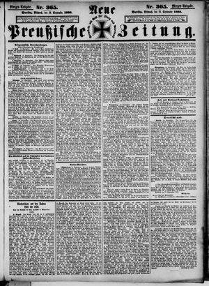 Neue preußische Zeitung on Sep 19, 1888