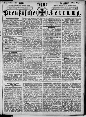Neue preußische Zeitung vom 20.09.1888