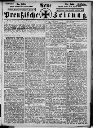 Neue preußische Zeitung vom 20.09.1888