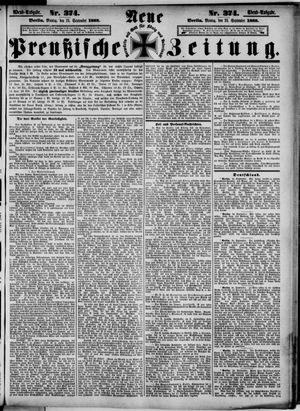 Neue preußische Zeitung vom 24.09.1888