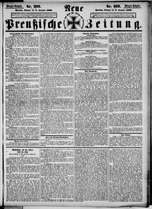 Neue preußische Zeitung on Sep 26, 1888