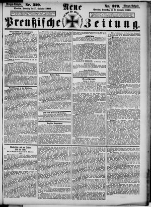 Neue preußische Zeitung vom 27.09.1888