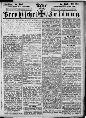 Neue preußische Zeitung vom 27.09.1888