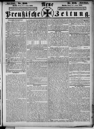 Neue preußische Zeitung vom 01.10.1888