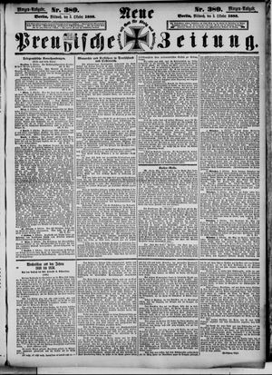 Neue preußische Zeitung vom 03.10.1888