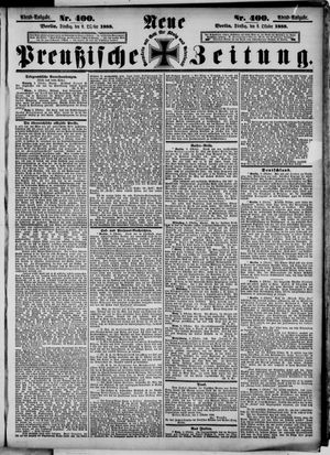 Neue preußische Zeitung vom 09.10.1888