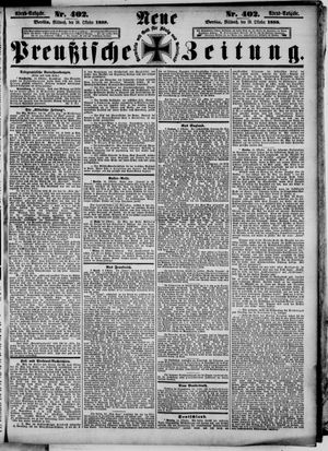 Neue preußische Zeitung vom 10.10.1888