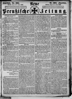 Neue preußische Zeitung vom 12.10.1888