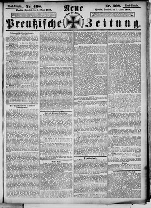 Neue preußische Zeitung vom 13.10.1888