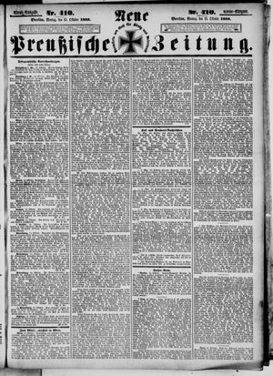 Neue preußische Zeitung vom 15.10.1888