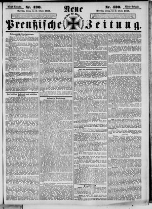 Neue preußische Zeitung vom 26.10.1888