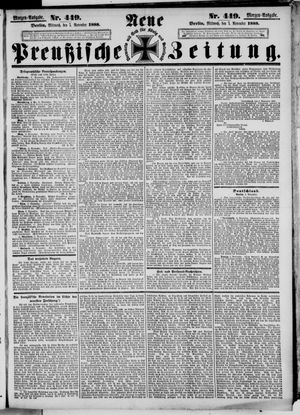 Neue preußische Zeitung vom 07.11.1888