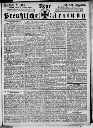 Neue preußische Zeitung vom 08.11.1888