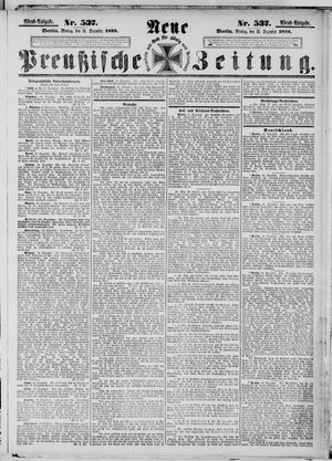 Neue preußische Zeitung vom 31.12.1888