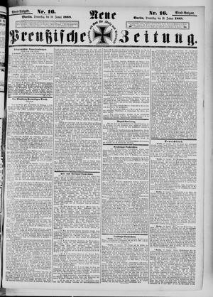 Neue preußische Zeitung vom 10.01.1889