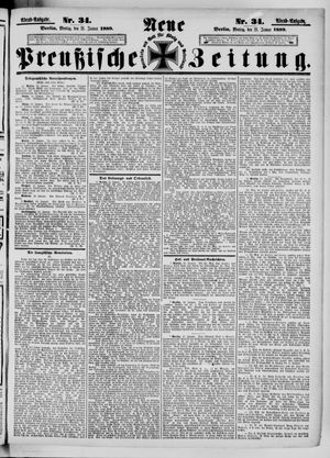 Neue preußische Zeitung vom 21.01.1889