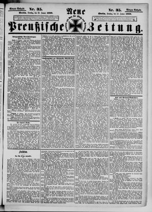 Neue preußische Zeitung vom 22.01.1889