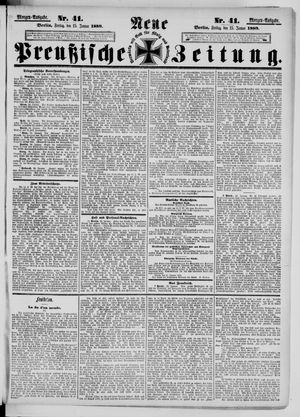 Neue preußische Zeitung vom 25.01.1889