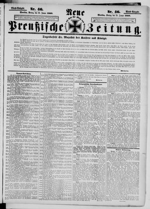Neue preußische Zeitung vom 28.01.1889