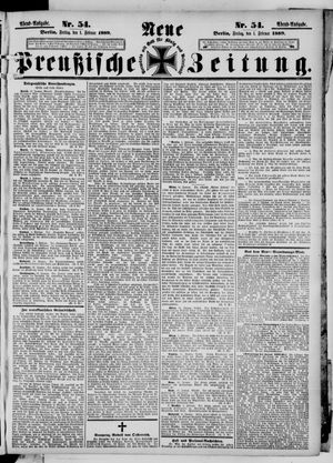 Neue preußische Zeitung vom 01.02.1889