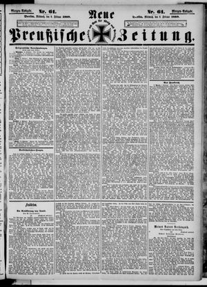 Neue preußische Zeitung vom 06.02.1889