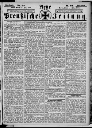 Neue preußische Zeitung vom 06.02.1889