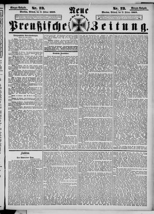 Neue preußische Zeitung vom 13.02.1889