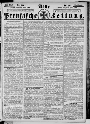 Neue preußische Zeitung vom 15.02.1889