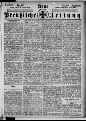 Neue preußische Zeitung vom 21.02.1889
