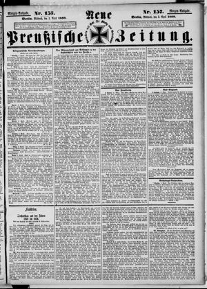 Neue preußische Zeitung on Apr 3, 1889
