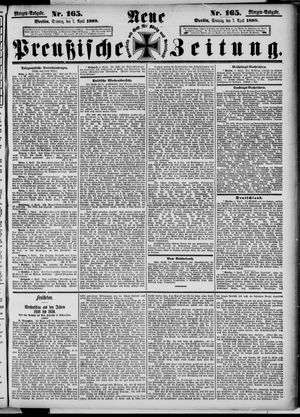 Neue preußische Zeitung vom 07.04.1889