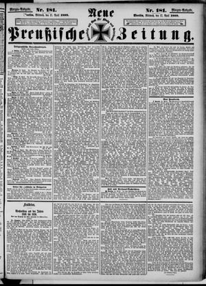 Neue preußische Zeitung vom 17.04.1889
