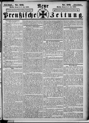 Neue preußische Zeitung vom 17.04.1889