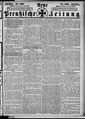 Neue preußische Zeitung vom 20.04.1889