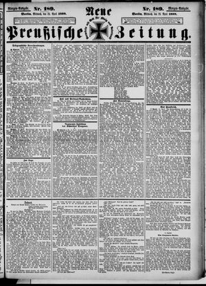 Neue preußische Zeitung vom 24.04.1889