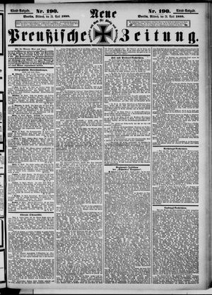Neue preußische Zeitung vom 24.04.1889