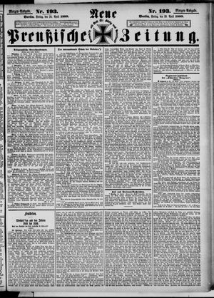 Neue preußische Zeitung vom 26.04.1889