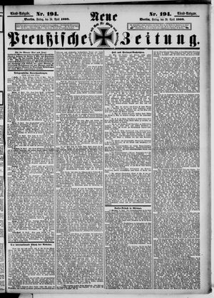 Neue preußische Zeitung vom 26.04.1889