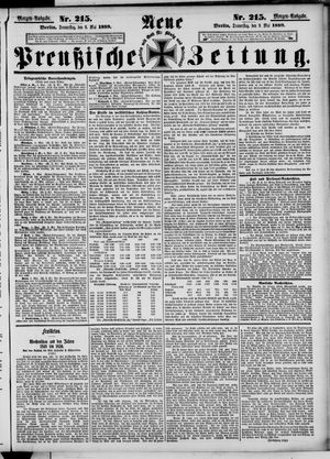 Neue preußische Zeitung vom 09.05.1889