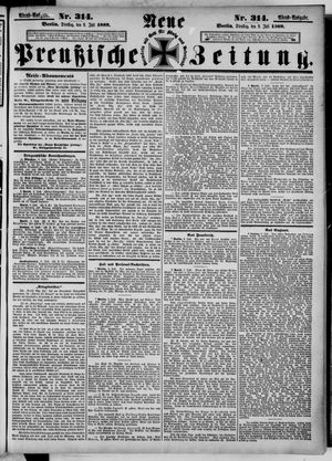 Neue preußische Zeitung vom 09.07.1889