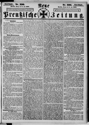 Neue preußische Zeitung vom 22.07.1889