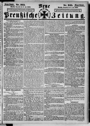Neue preußische Zeitung vom 27.07.1889