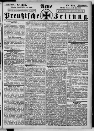 Neue preußische Zeitung vom 27.07.1889