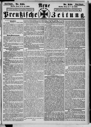 Neue preußische Zeitung on Jul 29, 1889