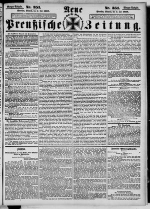 Neue preußische Zeitung vom 31.07.1889