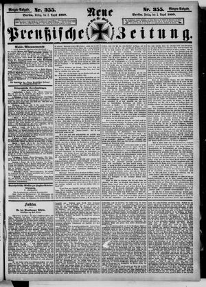 Neue preußische Zeitung vom 02.08.1889