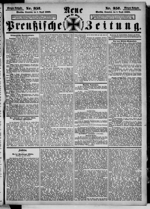 Neue preußische Zeitung vom 03.08.1889