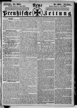 Neue preußische Zeitung vom 07.08.1889